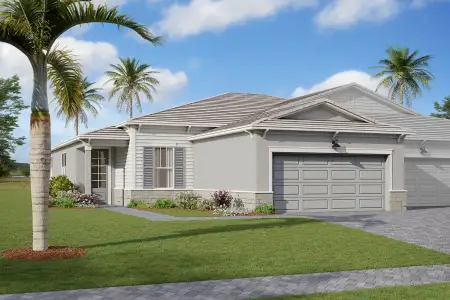 New construction Single-Family house 10807 SW Tradition Sq, Port St. Lucie, FL 34987 plan Felicity Grand - image