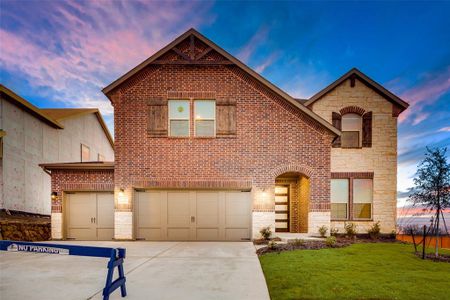 New construction Single-Family house 313 Honey Brook Lane, Aledo, TX 76008 San Jacinto III- photo 0