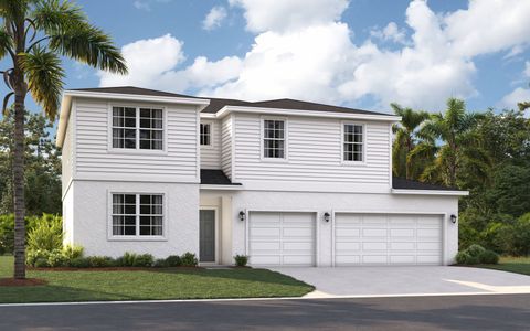 New construction Single-Family house 965 Connolly Ln Ne, Palm Bay, FL 32905 plan The Linden - image