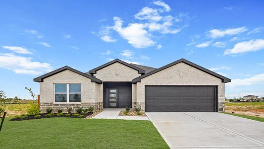 New construction Single-Family house 1155 Selene Sky Dr, Brookshire, TX 77423 plan Denton - image