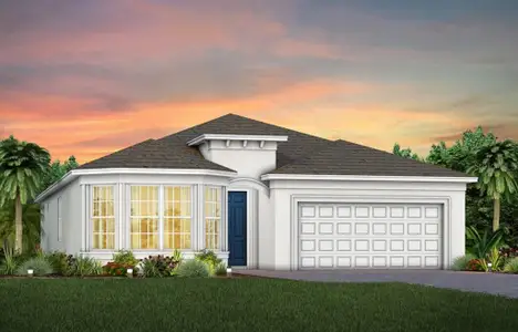 New construction Single-Family house 1313 Zesty Citrus Ln, Minneola, FL 34715 plan Palmary - image