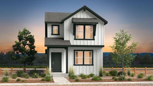 New construction Single-Family house 2095 Generations Aly, Brighton, CO 80601 plan Aurora - image