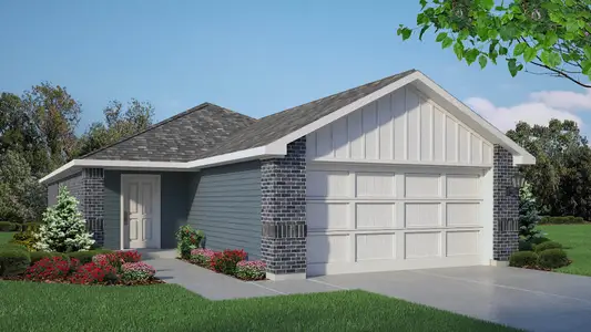 New construction Single-Family house 7443 10Th St, Lubbock, TX 79416 plan The Buck - image