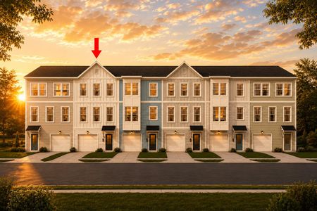New construction Townhouse house 534 Heathwood Wy, Summerville, SC 29486 plan Armfield - image