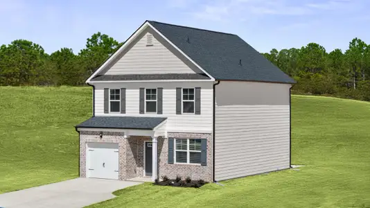 New construction Single-Family house 3315 Nolana Lp, Graniteville, SC 29829 plan Ansley - image