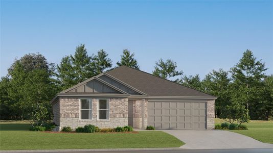 New construction Single-Family house 6131 Gunn Ridge Dr, College Station, TX 77845 plan Gehrig - image