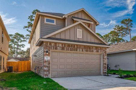 New construction Single-Family house 24703 Windward Birch Wy, Huffman, TX 77336 null- photo 0