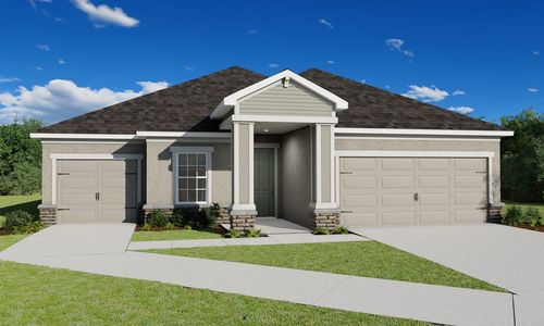 New construction Single-Family house 7671 Sw 6Th Lp, Ocala, FL 34474 plan Everly 55 Plus - image