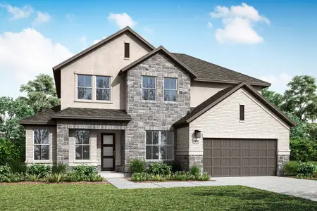 New construction Single-Family house 256 Faulkner St, Liberty Hill, TX 78642 plan Windsor - image