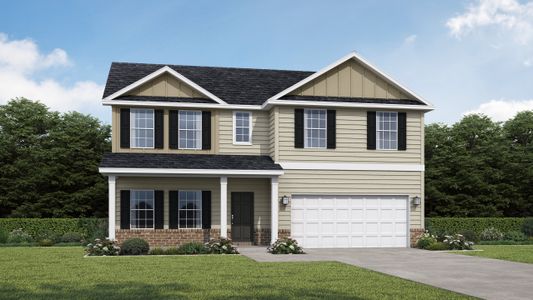 New construction Single-Family house 161 Baylor Bend-, Hinesville, GA 31313 plan The Catherine - image