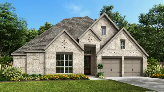 New construction Single-Family house 5156 Lottchen Ln, Schertz, TX 78154 plan 2916W - image