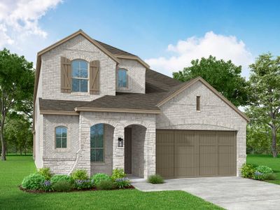 New construction Single-Family house 2437 Halter Drive, Aubrey, TX 76227 Lotus Plan- photo 0