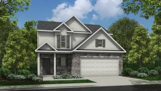 New construction Single-Family house 3844 Ball Ground Hwy, Canton, GA 30114 plan Laurel - image