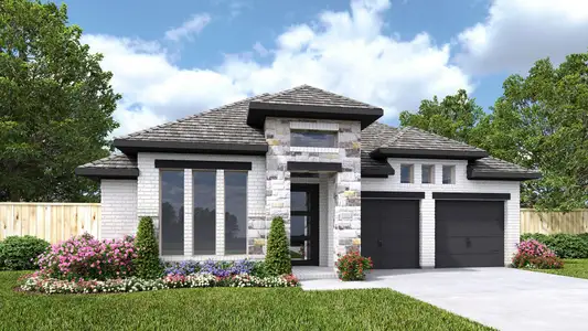 New construction Single-Family house 29781 Brushy Gables Dr, Magnolia, TX 77354 2474W- photo 0
