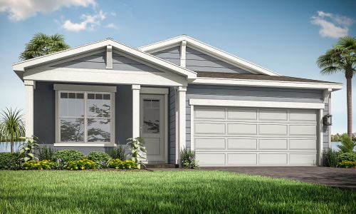 New construction Single-Family house 9809 Sw Indra Wy, Port St. Lucie, FL 34987 plan Briar - image
