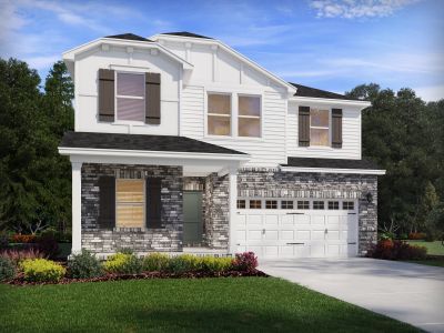 New construction Single-Family house 2501 Azalea Dr, Zebulon, NC 27597 plan Lakeland - image