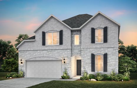 New construction Single-Family house Burleson, TX 76028 plan Wheeler - image
