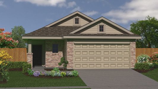 New construction Single-Family house 211 Antelope Valley, San Antonio, TX 78253 Avery- photo 0