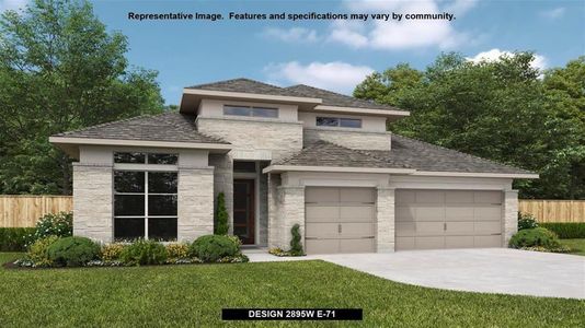 New construction Single-Family house 109 Gary Wayne Dr, Liberty Hill, TX 78642 Design 2895W- photo 0