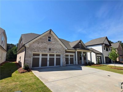 New construction Single-Family house 2427 Enchanted Sky Wy, Dacula, GA 30019 plan Noble - image