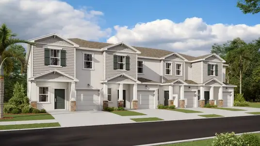 New construction Multi-Family house 3071 Chromatic St, Kissimmee, FL 34758 plan Minori - image