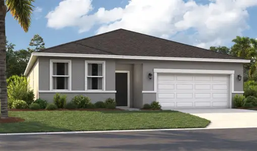 New construction Single-Family house 1826 American Wy, Haines City, FL 33844 plan Webber - image