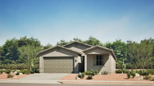 New construction Single-Family house 7494 S Ray Carroll Wy, Tucson, AZ 85747 plan Tanner - image