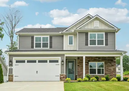 New construction Single-Family house 320 Springbrook Blvd, White House, TN 37188 plan Morris - image