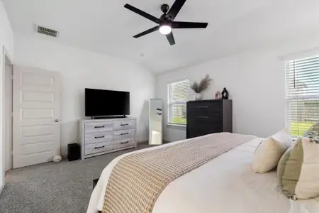 New construction Single-Family house 14906 Rain Tree Dr, Baytown, TX 77523 plan CADEN-REG EXP PLAN X35C - 35' - image