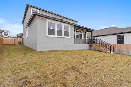 New construction Single-Family house 8512 Pine Muhly Dr, Meadowlakes, TX 78654 plan James - image 3