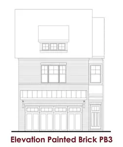 New construction Townhouse house 313 Brook Landing Cir, Auburn, GA 30011 plan Cheshire - image