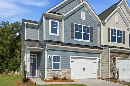 New construction Townhouse house 127 Viburnum Rd, Waxhaw, NC 28173 plan Southampton - image