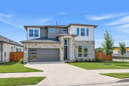 New construction Single-Family house 235 Belmont Wy, Cedar Creek, TX 78602 plan Balcones - image