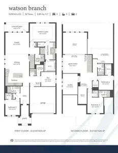 New construction Single-Family house 1408 Watson Branch Ln, Mansfield, TX 76063 plan Versailles - image 3