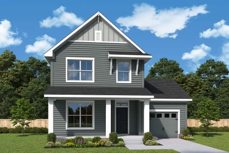 New construction Single-Family house 61 Restful Pt, Fuquay Varina, NC 27526 plan The Springhill - image