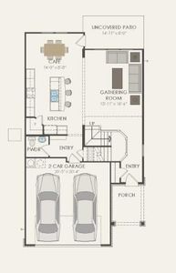 Pulte Homes, Gordon floor plan