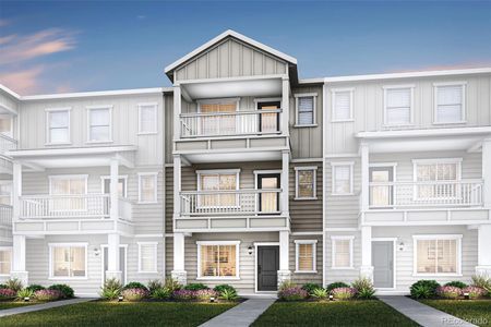 New construction Townhouse house 1439 Ducett Hts, Colorado Springs, CO 80904 - image