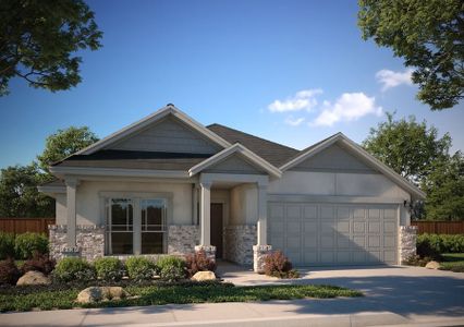 New construction Single-Family house 251 Dogvane Cir, Kyle, TX 78640 Hamlin- photo 0