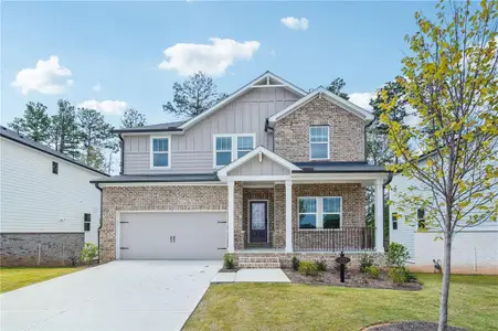New construction Single-Family house 151 Martin Spring Rd, Lawrenceville, GA 30045 plan Chatham Basement - image