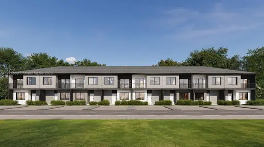 New construction Townhouse house 372 Nw 13 Ct, Unit 2, Florida City, FL 33034 - image