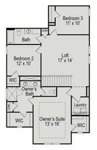 The Oriole II- Second Floor Plan