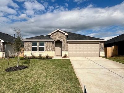 New construction Single-Family house 15140 Lavender Mist Court, Magnolia, TX 77354 Seabrook- photo 0