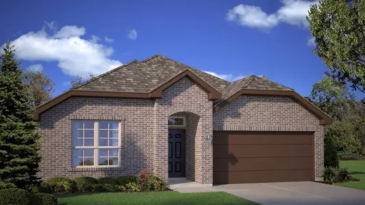 New construction Single-Family house 1925 Preakness Dr, Granbury, TX 76049 plan STARKVILLE - image