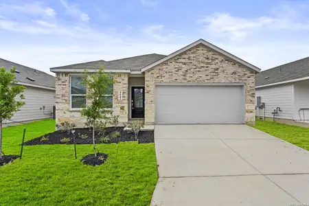 New construction Single-Family house 4642 Legacy Trl, Von Ormy, TX 78073 plan Siesta - image
