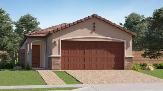 New construction Single-Family house 36107 W Mediterranean Wy, Maricopa, AZ 85138 plan Lilac Plan 2569 - image