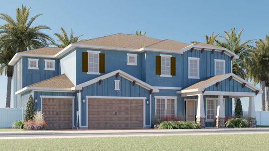 New construction Single-Family house 601 Hookline Circle, Loxahatchee, FL 33470 Lotus- photo 0