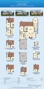New construction Single-Family house 16610 Town Center Parkway N, Westlake, FL 33470 plan Highland - image