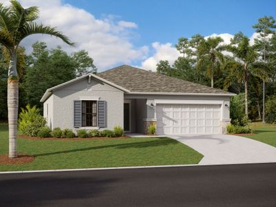 New construction Single-Family house 9910 Last Light Glen, Parrish, FL 34219 Ventura- photo 0