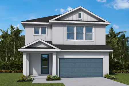 New construction Single-Family house 3347 Yellow Cassia Dr, Wesley Chapel, FL 33543 plan The Westcliff - image