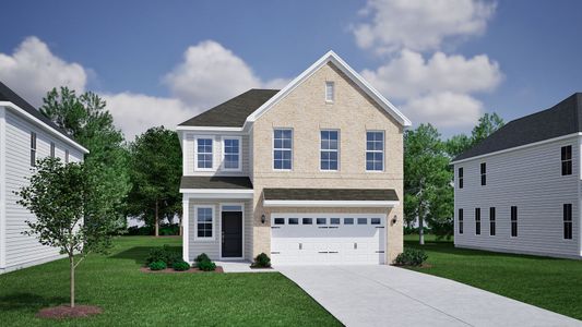 New construction Single-Family house 1213 Westerland Wy, Durham, NC 27703 plan Cameron - image
